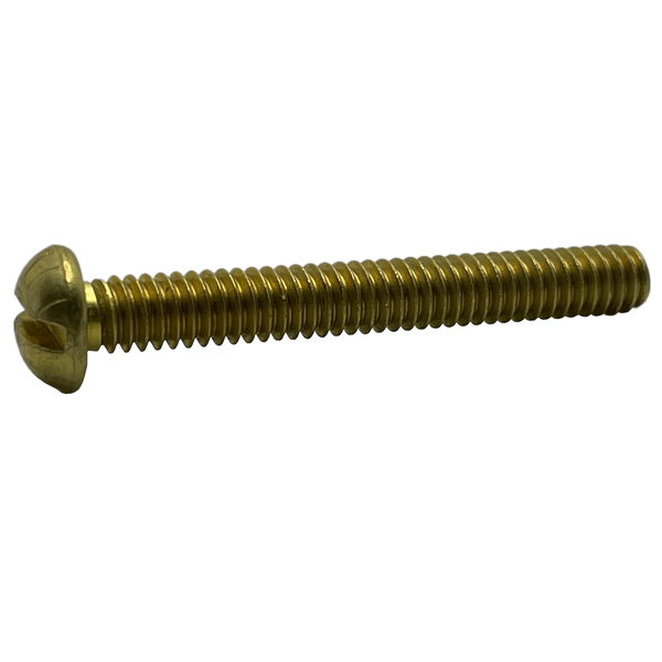 A3300070100R 5-40 X 1 ROUND HD MACHINE SCREW BRASS